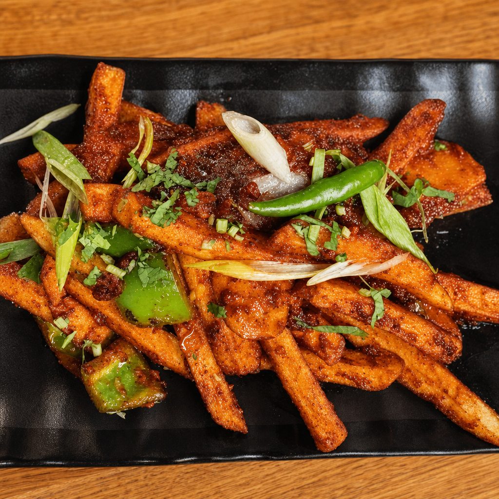 Fries Chilli.