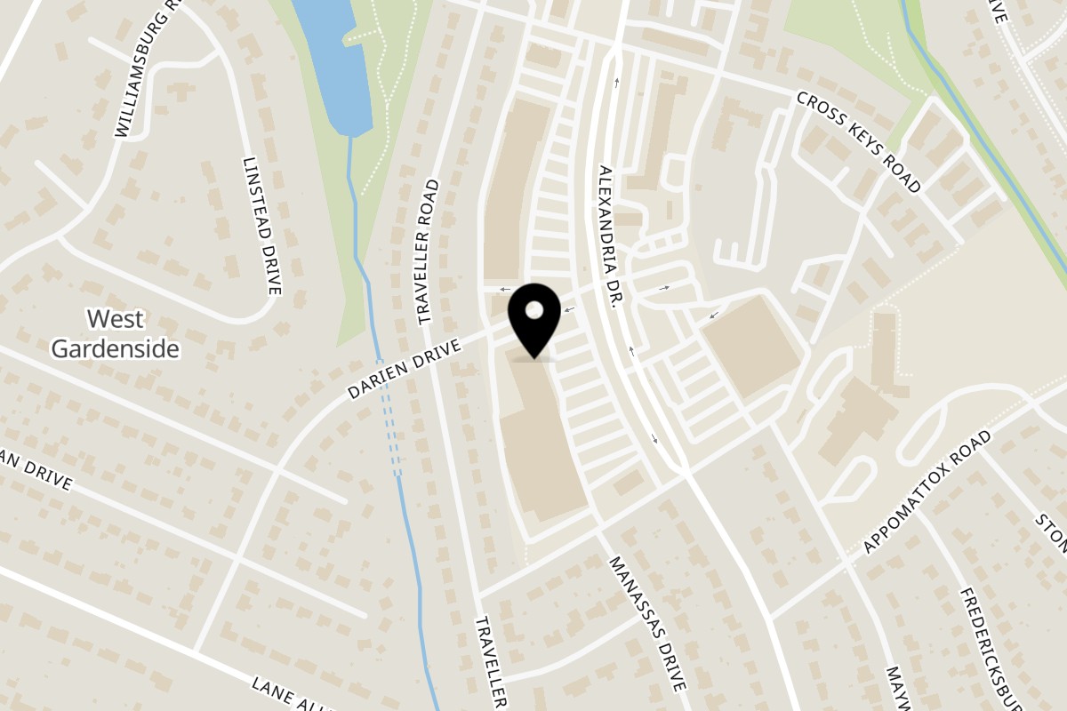 Map showing the location of Everest Nepalese & Indian Cuisine on 1801 Alexandria Dr #192 in Lexington